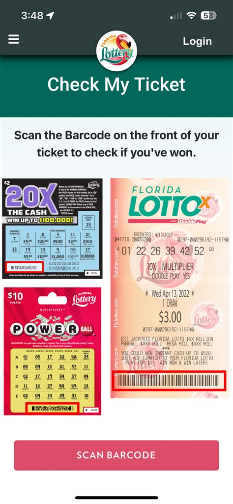 florida lottery scanner free|Florida Lottery Ticket Scanner & Checker .